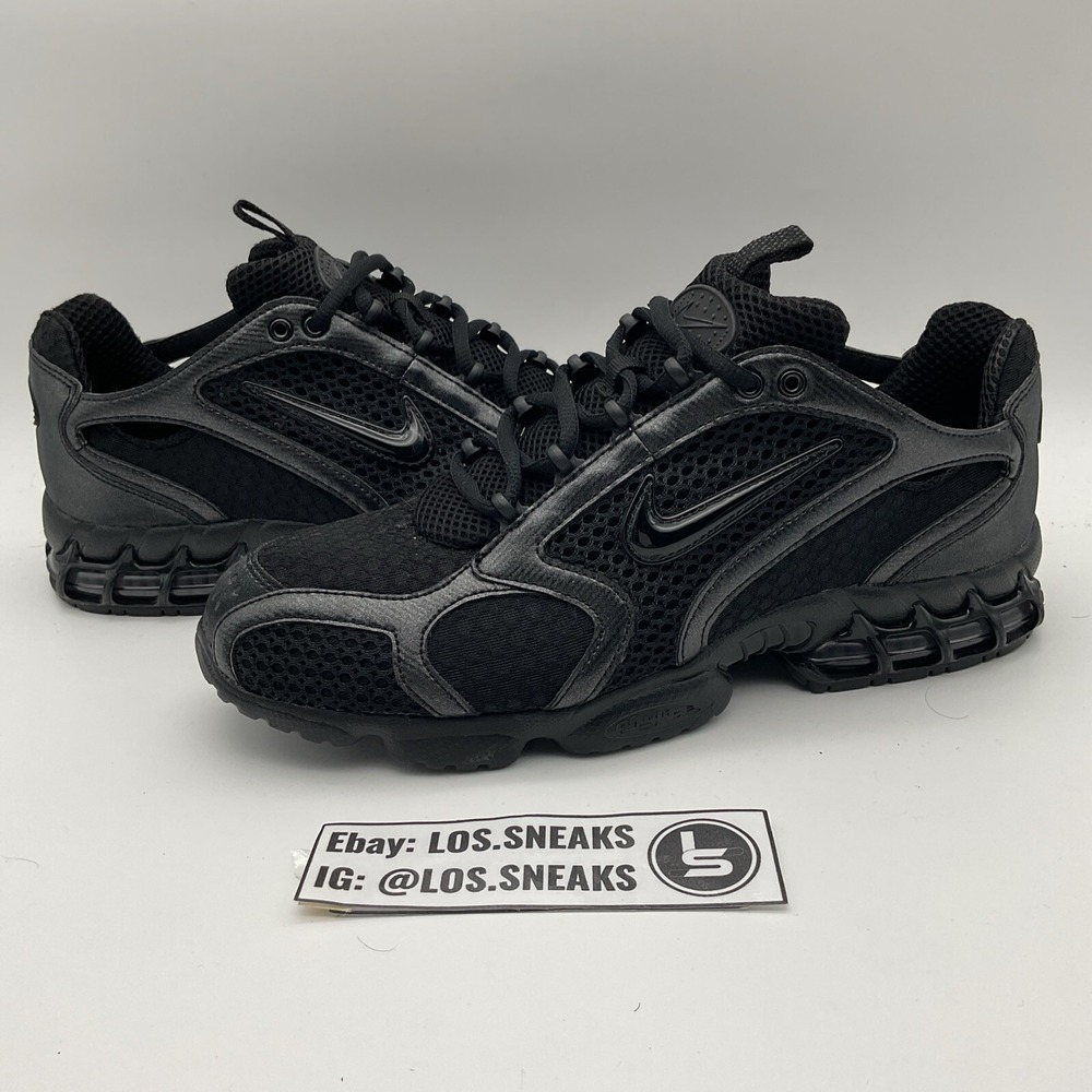 Size 10 - Nike Air Zoom Spiridon Cage 2 Black Anthracite (HM8497-010)‎